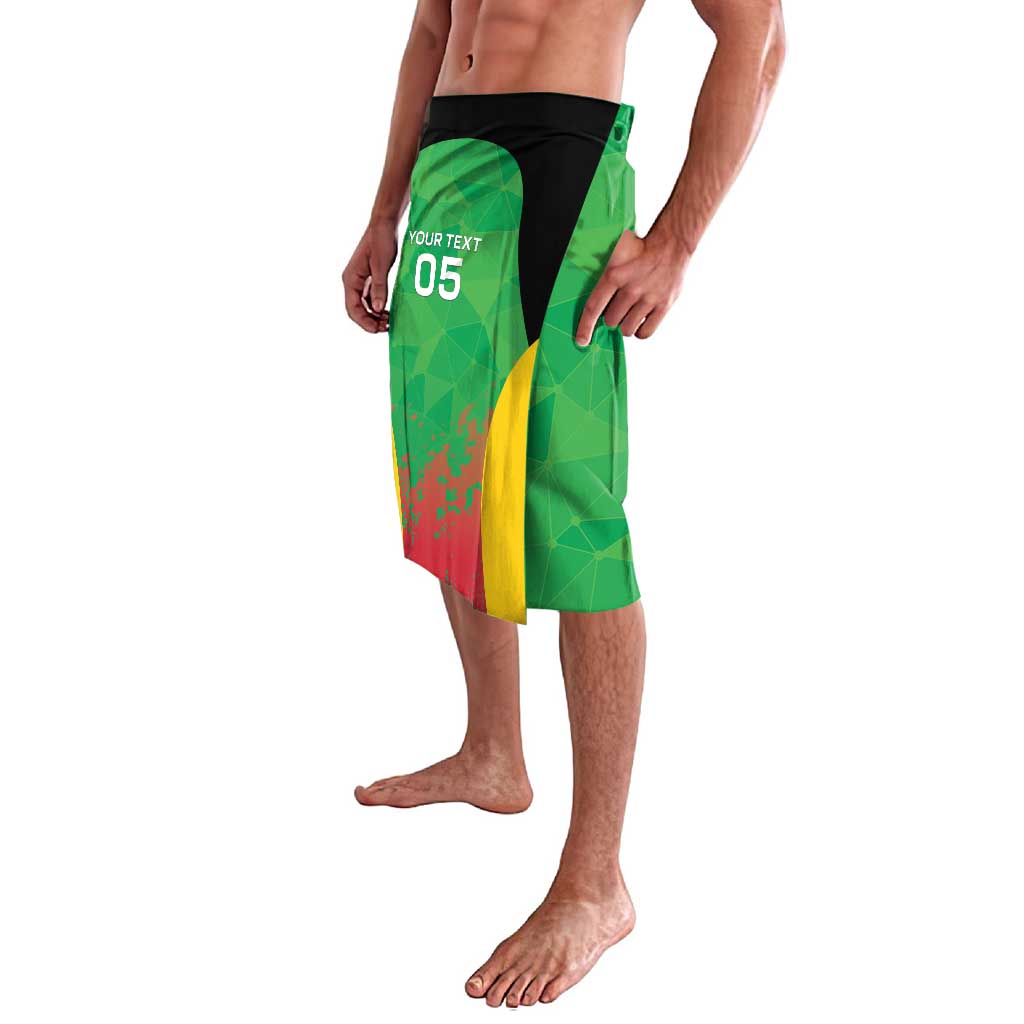 Custom Saint Kitts and Nevis Cricket Lavalava Simple Style