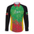 Custom Saint Kitts and Nevis Cricket Long Sleeve Button Shirt Simple Style