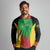 Custom Saint Kitts and Nevis Cricket Long Sleeve Polo Shirt Simple Style