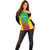 Custom Saint Kitts and Nevis Cricket Off Shoulder Sweater Simple Style