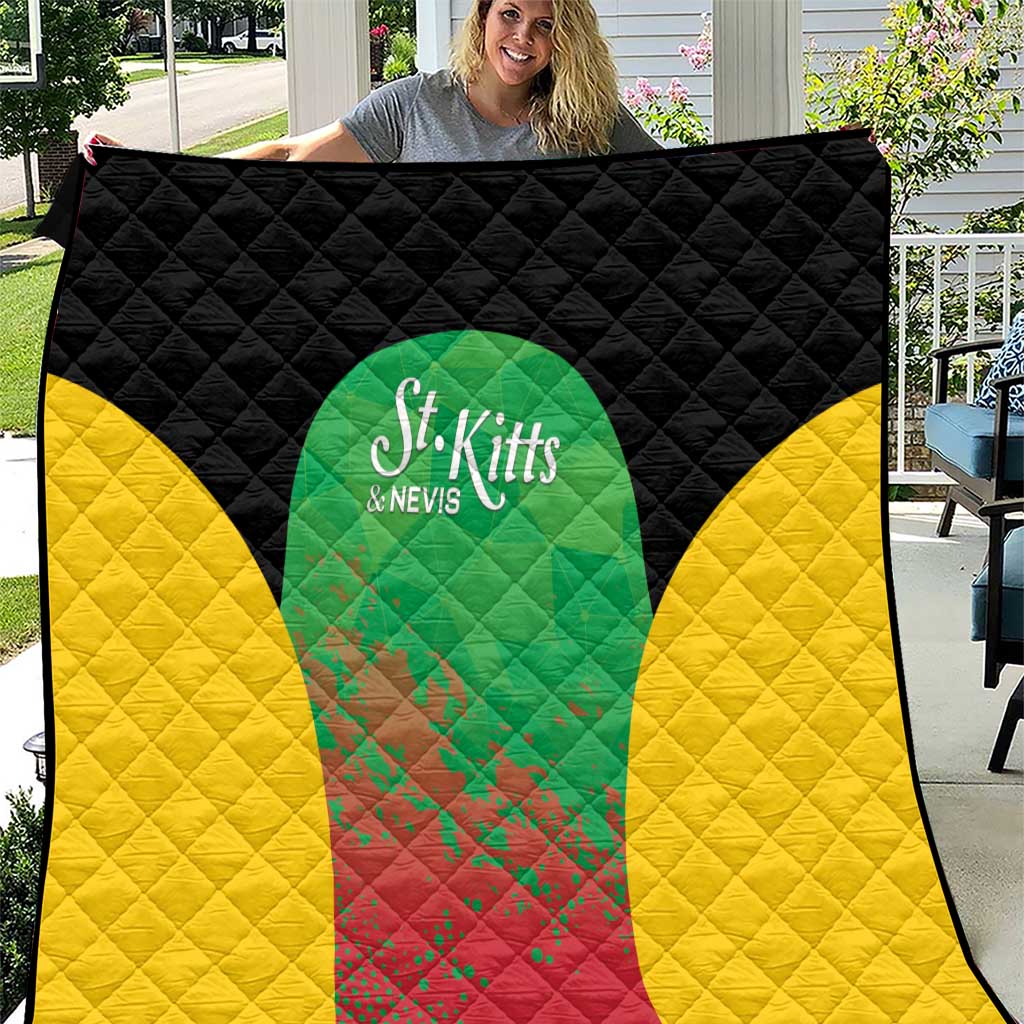 Saint Kitts and Nevis Cricket Quilt Simple Style