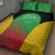 Saint Kitts and Nevis Cricket Quilt Bed Set Simple Style