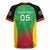 Custom Saint Kitts and Nevis Cricket Rugby Jersey Simple Style