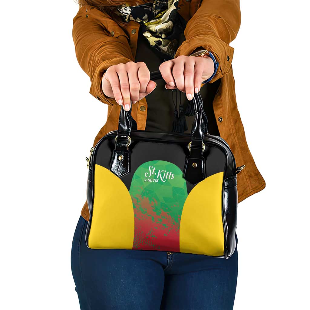 Saint Kitts and Nevis Cricket Shoulder Handbag Simple Style