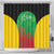 Saint Kitts and Nevis Cricket Shower Curtain Simple Style