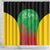 Saint Kitts and Nevis Cricket Shower Curtain Simple Style