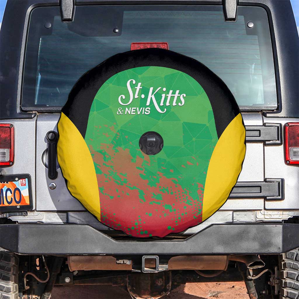 Saint Kitts and Nevis Cricket Spare Tire Cover Simple Style