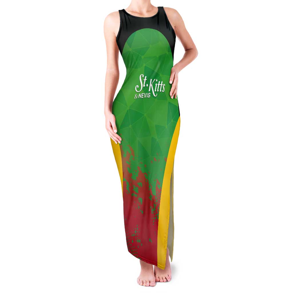 Custom Saint Kitts and Nevis Cricket Tank Maxi Dress Simple Style