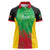 Custom Saint Kitts and Nevis Cricket Women Polo Shirt Simple Style