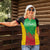 Custom Saint Kitts and Nevis Cricket Women Polo Shirt Simple Style