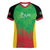 Custom Saint Kitts and Nevis Cricket Women V-Neck T-Shirt Simple Style