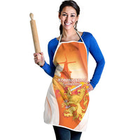 Netherlands Koninginnedag Apron Nederland Windmill Lion Heritage