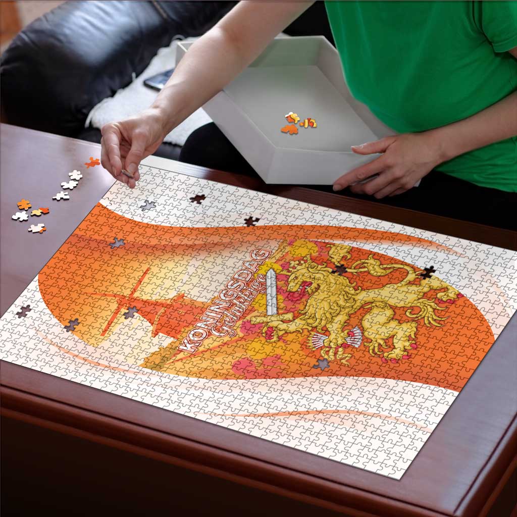 Netherlands Koninginnedag Puzzle Nederland Windmill Lion Heritage