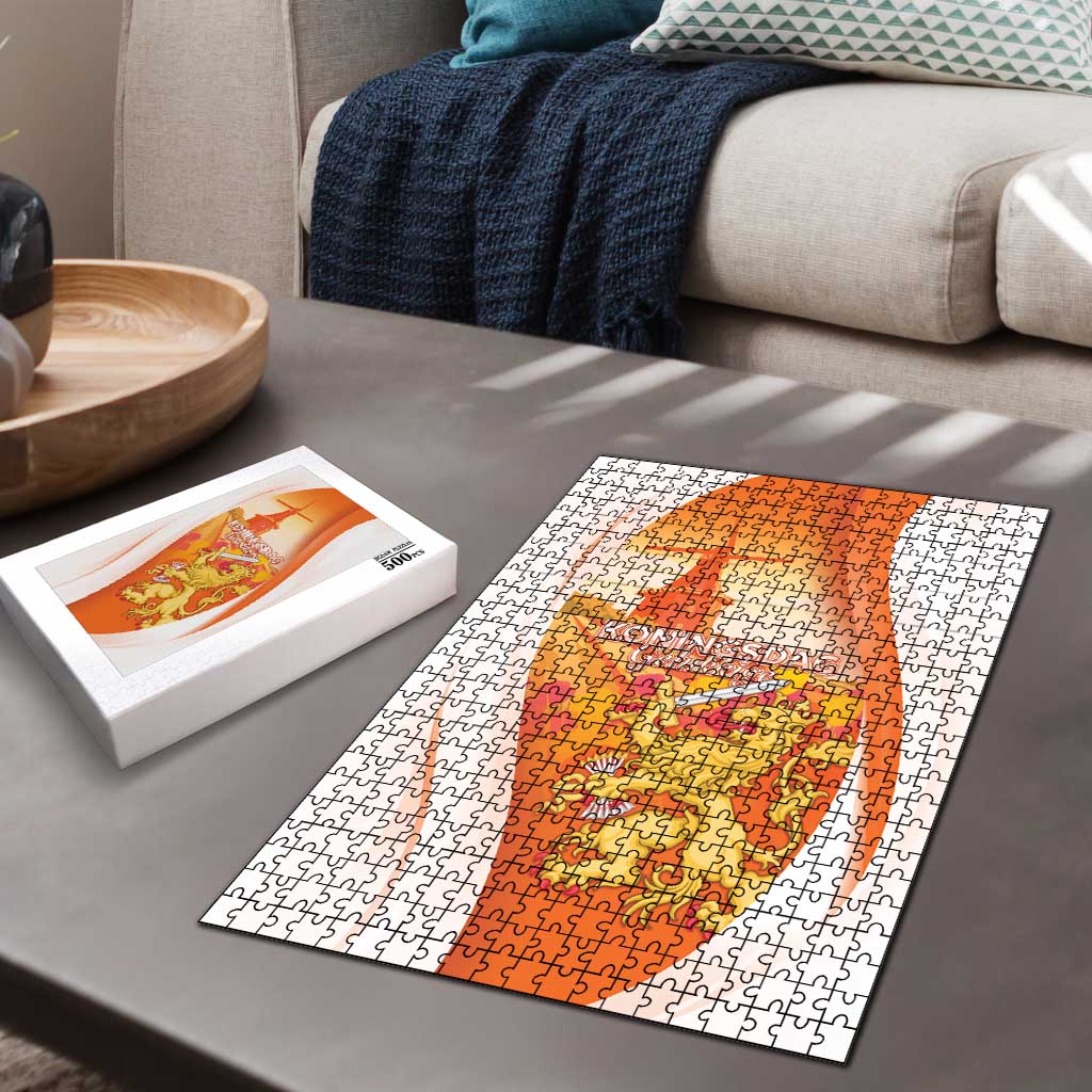 Netherlands Koninginnedag Puzzle Nederland Windmill Lion Heritage