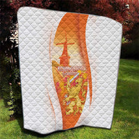 Netherlands Koninginnedag Quilt Nederland Windmill Lion Heritage