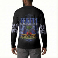 Haiti 1804 Button Sweatshirt Haitian Heritage Month