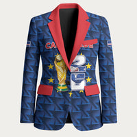 Custom Cabo Verde Football 2026 Blazer Road To Glory