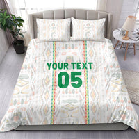 Custom Senegal Football 2026 Bedding Set Car Rapide-Inspired Pattern