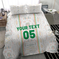 Custom Senegal Football 2026 Bedding Set Car Rapide-Inspired Pattern