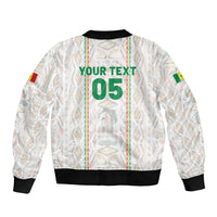 Custom Senegal Football 2026 Bomber Jacket Car Rapide-Inspired Pattern