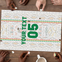 Custom Senegal Football 2026 Puzzle Car Rapide-Inspired Pattern