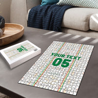 Custom Senegal Football 2026 Puzzle Car Rapide-Inspired Pattern