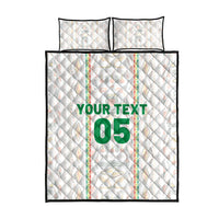 Custom Senegal Football 2026 Quilt Bed Set Car Rapide-Inspired Pattern