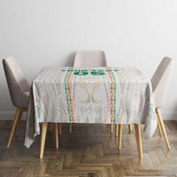 Custom Senegal Football 2026 Tablecloth Car Rapide-Inspired Pattern