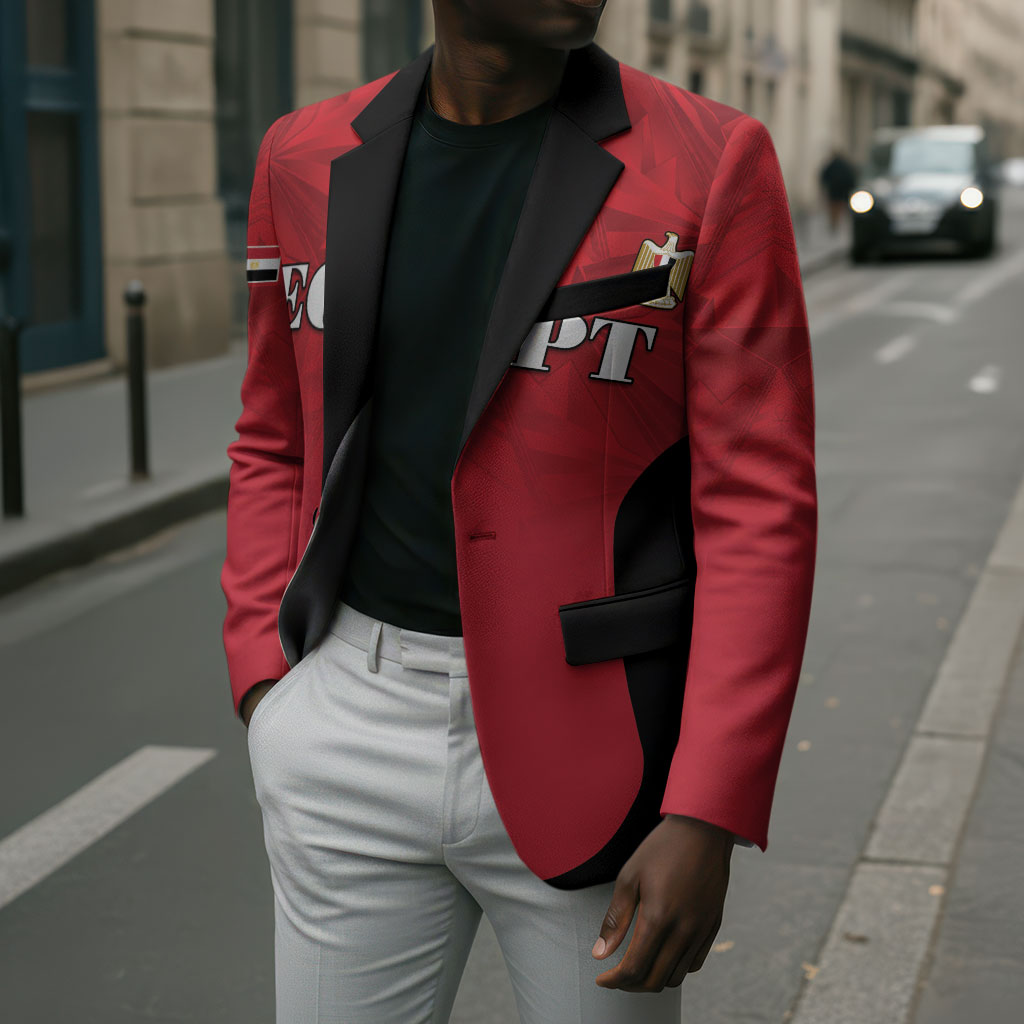 Custom Egypt Football 2026 Blazer Go Pharaohs Special Style