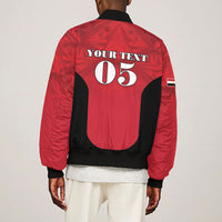Custom Egypt Football 2026 Bomber Jacket Go Pharaohs Special Style