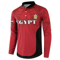 Custom Egypt Football 2026 Button Sweatshirt Go Pharaohs Special Style