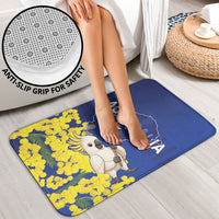 Australia Cockatoo Bathroom Set Aussie Flag With Golden Wattle