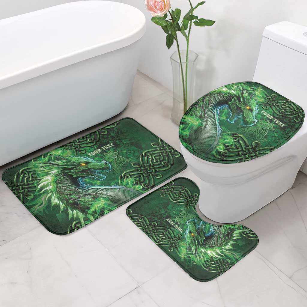 Personalized Ireland Celtic Bathroom Set Irish Roots Dragon Soul - Wonder Print Shop
