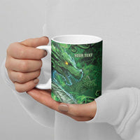 Personalized Ireland Celtic Ceramic Mug Irish Roots Dragon Soul - Wonder Print Shop