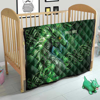 Personalized Ireland Celtic Quilt Irish Roots Dragon Soul - Wonder Print Shop