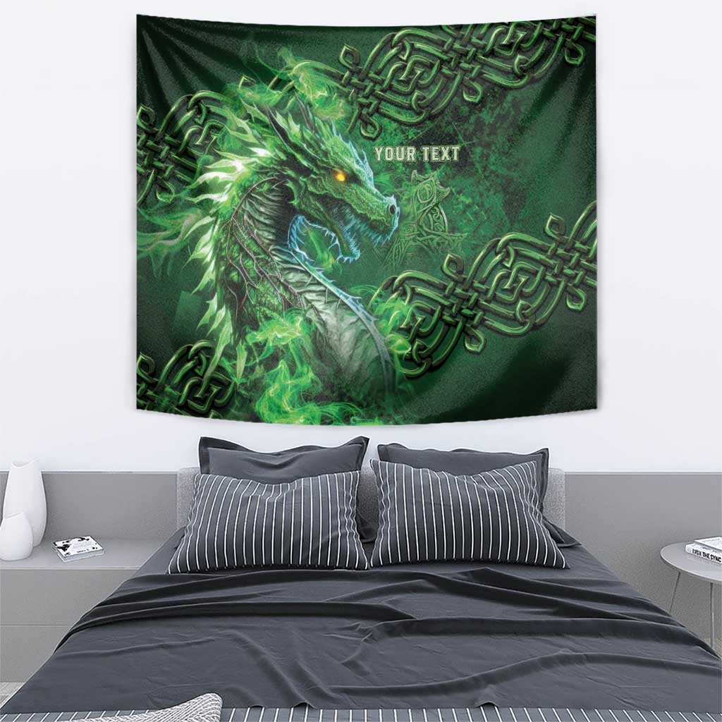 Personalized Ireland Celtic Tapestry Irish Roots Dragon Soul - Wonder Print Shop
