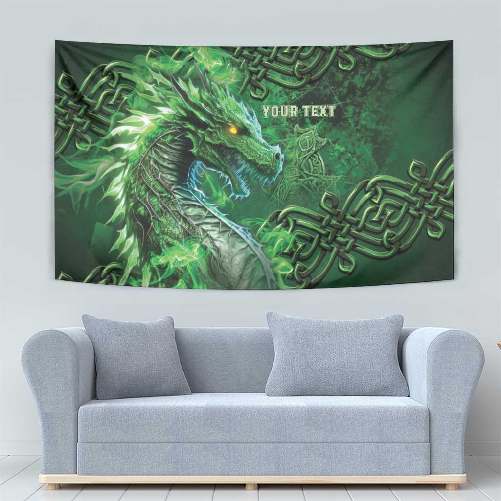 Personalized Ireland Celtic Tapestry Irish Roots Dragon Soul - Wonder Print Shop