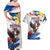 Filipino American History Month Couples Matching Off Shoulder Maxi Dress and Hawaiian Shirt Bald Eagle Tarsier Together LT05 - Wonder Print Shop