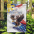 Filipino American History Month Garden Flag Bald Eagle Tarsier Together LT05 - Wonder Print Shop