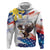 Filipino American History Month Hoodie Bald Eagle Tarsier Together LT05 - Wonder Print Shop