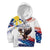 Filipino American History Month Kid Hoodie Bald Eagle Tarsier Together LT05 - Wonder Print Shop