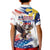 Filipino American History Month Kid Polo Shirt Bald Eagle Tarsier Together LT05 - Wonder Print Shop