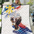 Filipino American History Month Quilt Bald Eagle Tarsier Together