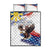 Filipino American History Month Quilt Bed Set Bald Eagle Tarsier Together