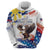 Filipino American History Month Zip Hoodie Bald Eagle Tarsier Together