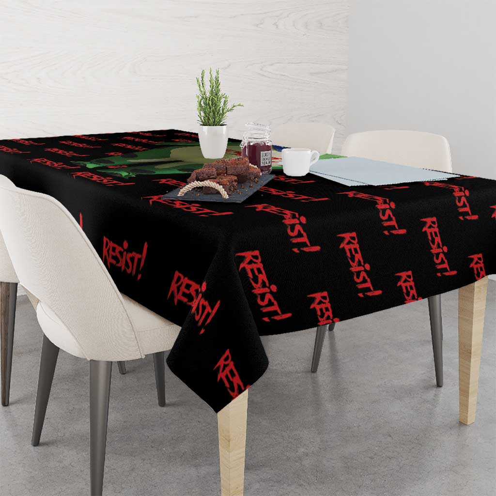Resist Portland Frog Tablecloth Funny Political Costume - Wonder Print Shop
