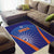 India Cricket Area Rug Go Champions Men In Blue LT05 - Wonder Print Shop