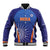 Custom India Cricket Baseball Jacket Go Champions Men In Blue LT05 - Wonder Print Shop