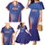 Custom India Cricket Family Matching Mermaid Dress and Hawaiian Shirt Go Champions Men In Blue LT05 - Wonder Print Shop