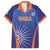 Custom India Cricket Family Matching Puletasi and Hawaiian Shirt Go Champions Men In Blue LT05 - Wonder Print Shop